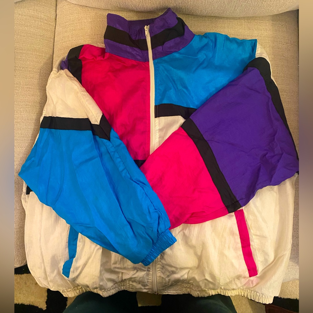 90s windbreaker